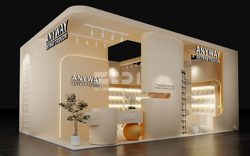 紡織面料展臺(tái)設(shè)計(jì)