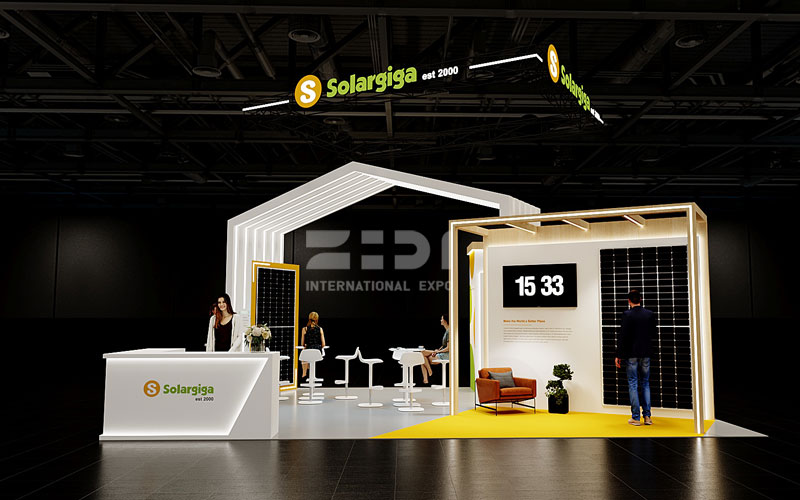 南非光伏展臺設(shè)計(jì)
