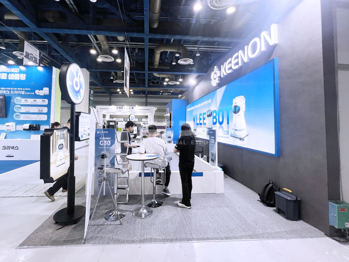 韓國(guó)清潔能源展位布置